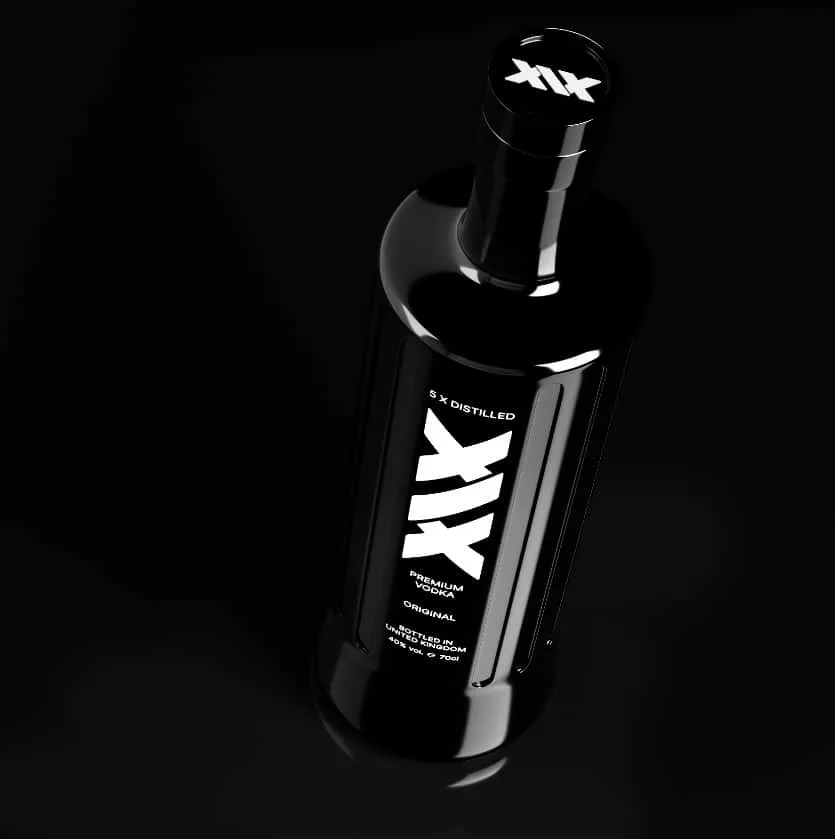 XIX Vodka Premium Vodka by The Sidemen